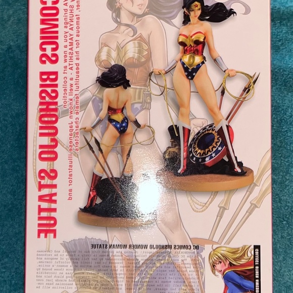 KOTOBUKIYA DC COMICS BISHOUJO WONDER WOMAN STATUE - Picture 5 of 7